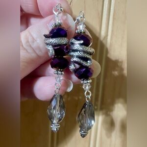 Snake Charmer Earrings Hand Crafted